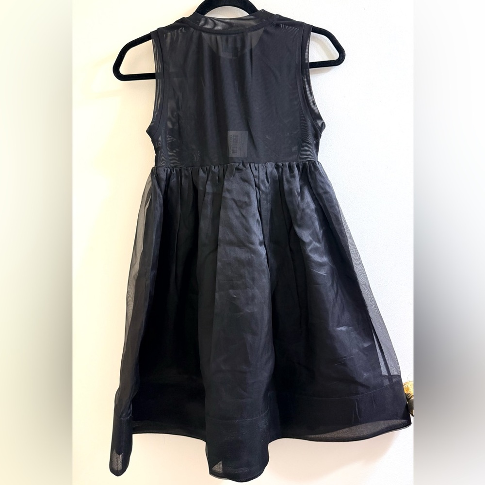 💎Cynthia Rowley Jewel Cascade Organza Mini Dress with Sheer Top – Size Small NWT - Picture 6 of 14